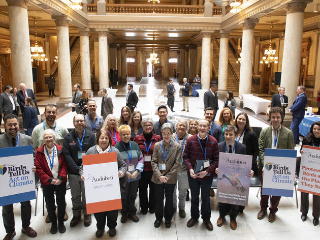 Audubon Members Flock to Indiana Statehouse to Push for More Renewable Energy and Wetlands Protections  
