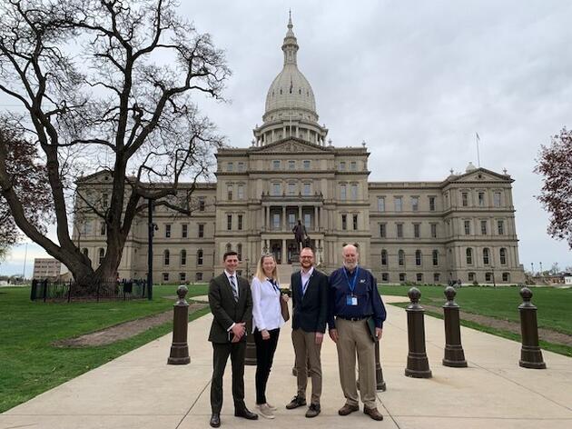 Audubon Members Meet with Michigan Lawmakers to Advocate for Birds