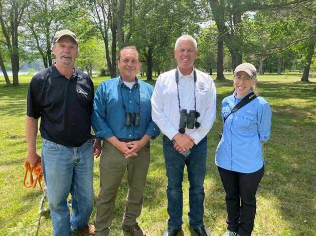 Michigan State Senator Jon Bumstead Goes Birding with Audubon Great Lakes in Western Michigan