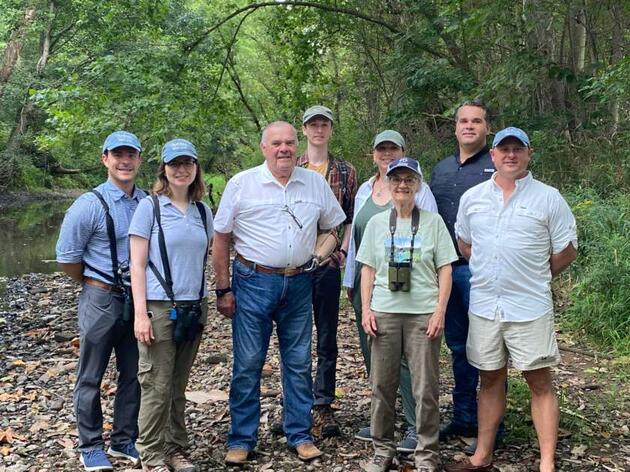 Congressman Jim Baird and Indiana State Rep. Beau Baird Go Birding With Audubon Great Lakes on Family Farm