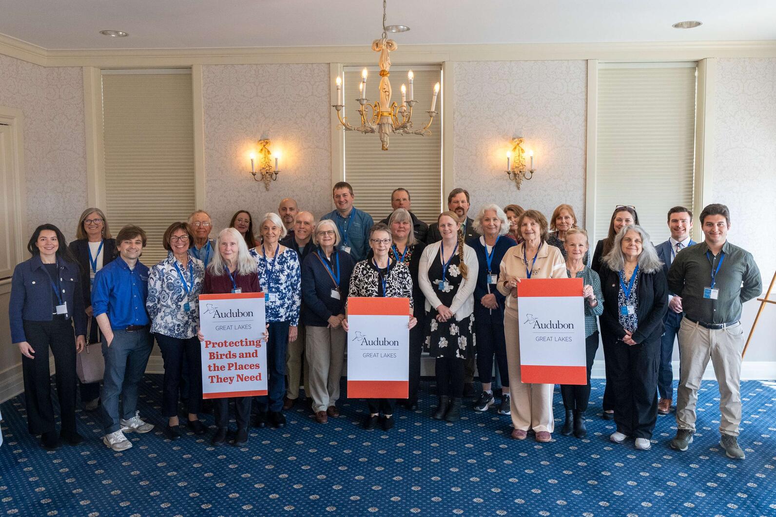 Audubon Great Lakes staff and members at Wisconsin Advocacy Day