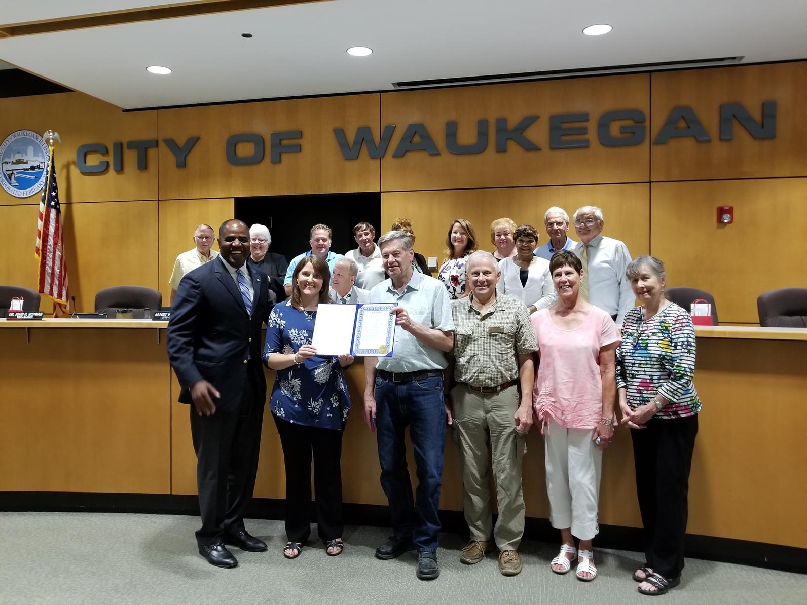 Audubon chapter receives MBTA proclamation recognizing 2018 as "Year of the Bird"