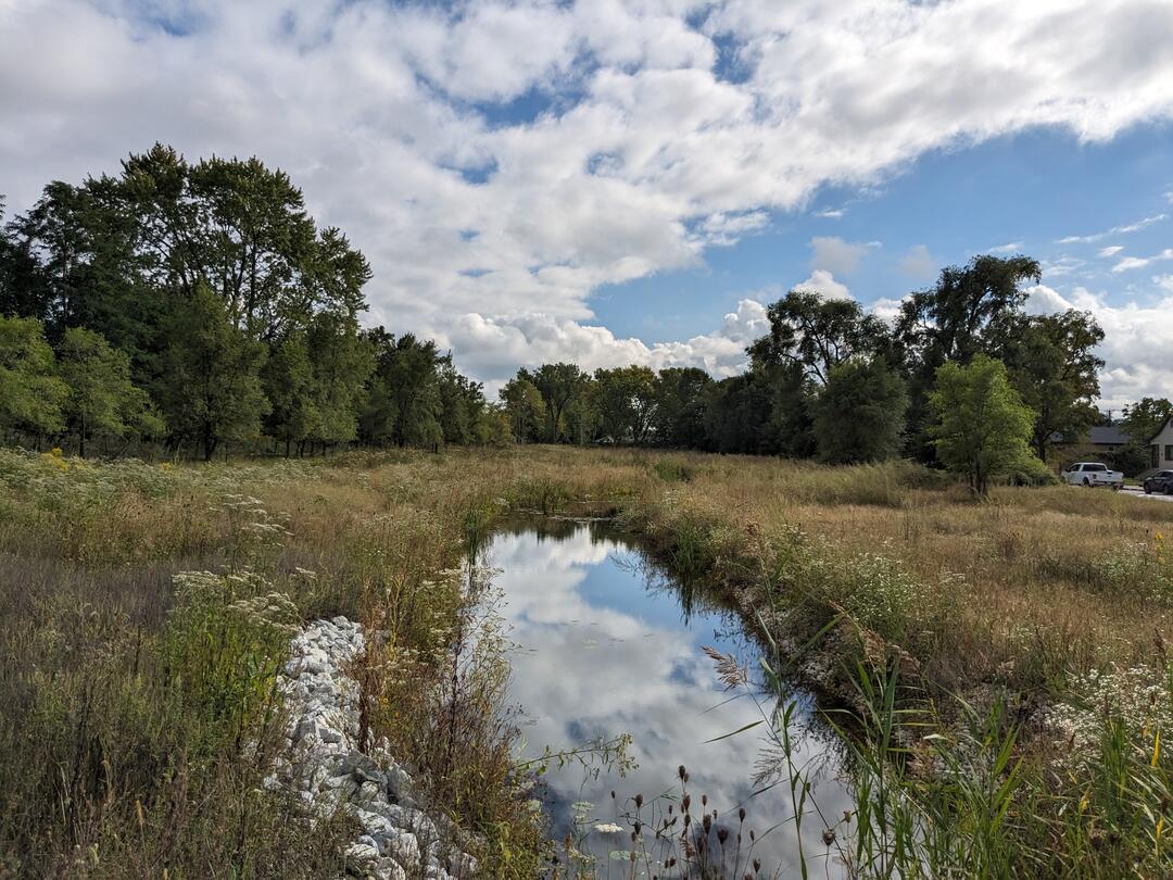 Through an innovative conservation and engineering approach, Powderhorn Lake and Wolf Lake are now linked by a half-mile connection. Photo: Servando Moreno/Audubon Great Lakes
